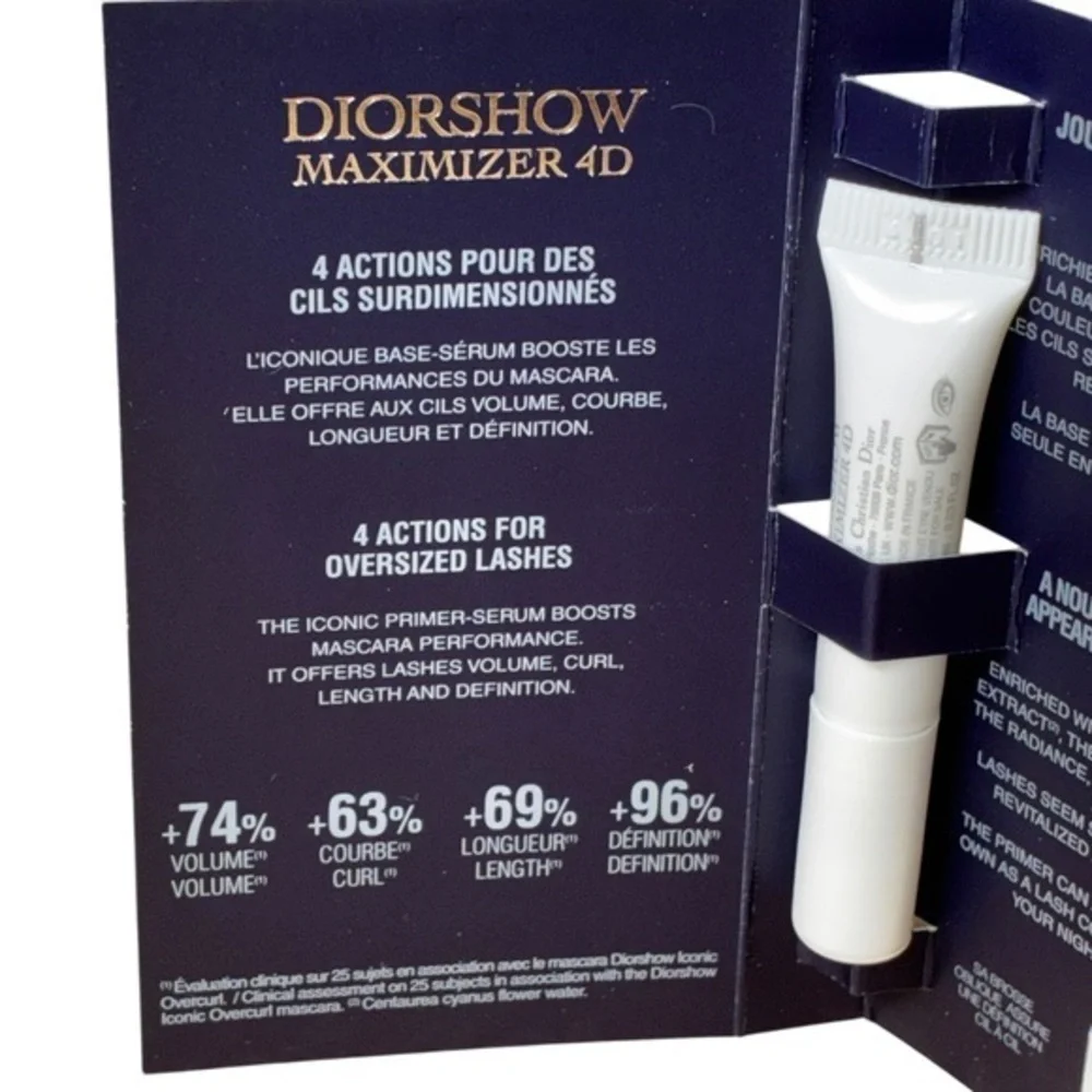 Dior Diorshow Maximizer 4D Base-Serum Mascara Lash Primer-Serum